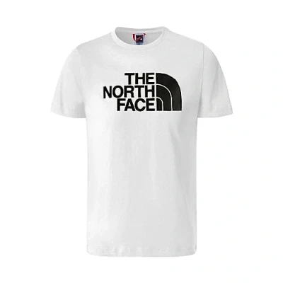 Image of The North Face EASY TEE Unisex Print Tshirt for kids, Size: 6y, White