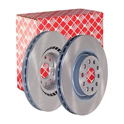 Image of 46776750 Brake disc FEBI BILSTEIN 44009 Front Axle 305,5mm 28mm 10 Hole 108mm internally vented Coated