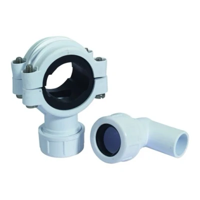 Image of McAlpine CLAMP1WH Pipe Clamp, White
