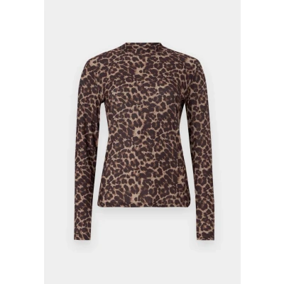 Image of VILA Vileoa Rollneck Long sleeved top, Women&#039;s, Size: Small, Brown