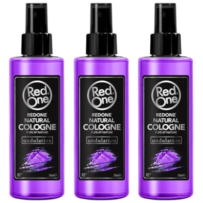Image of Redone Aftershave Natural Barber Spray Cologne Undulation 3x 150ml Long lasting fragrance Premium Grooming Product 3 PCS