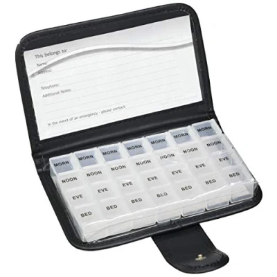 Image of NRS Healthcare Tabtime Pill/Tablet Container Wallet