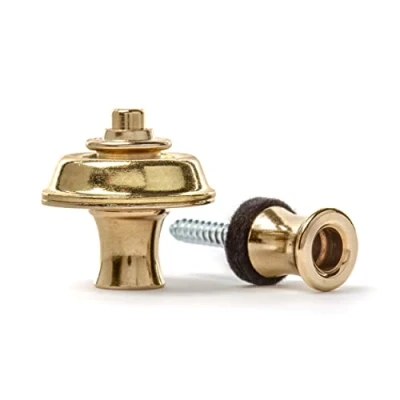 Image of Jim Dunlop Straplock Original Set Brass