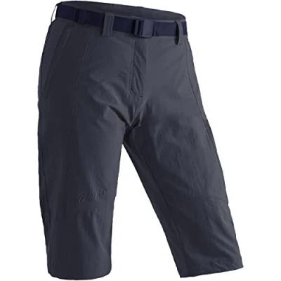 Image of Maier Sports Lawa Women&#039;s Bermuda Shorts, womens, Outdoor shorts., 230002, Night sky, 50 (EU)