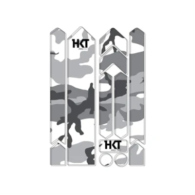 Image of HKT PROTECT XL Camo Bike Frame Protection Kit 12 Piece (Gloss)