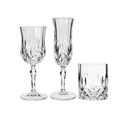 Image of RCR Opera Service 12 Goblets (6 Wine Glasses cl23 and 6 Flute cl13) + Water 30cl