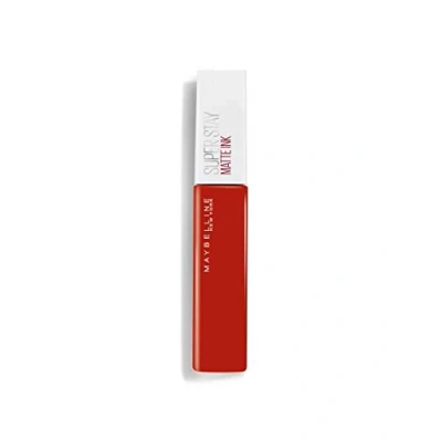 Image of Maybelline New York Matte Liquid Lipstick Long Lasting Superstay Ink Ground Breaker (117) 5ml