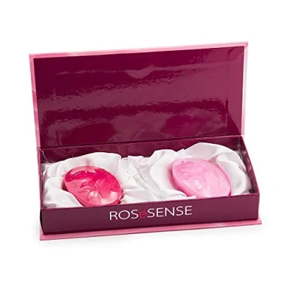 Image of GIFT SET ROSE OF BULGARIA WITH 3 GLYCERIN SOAPS
