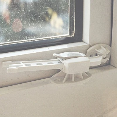 Image of Safetots Multi Window Lock Pack of 2, Child Safety, Restrictor, Baby Proof, and Easy Install