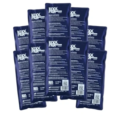 Image of KOOLPAK LUXURY REUSABLE HOT &amp; COLD Pack 12 X 29CM of 10