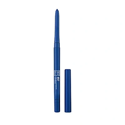 Image of 3INA MAKEUP The 24h Automatic Eye Pencil 857 Navy blue Long Lasting Eyeliner Waterproof Highly Pigmented Formula Creamy Texture Sharpener &amp; brush Precise Tip Vegan Cruelty Free