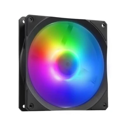 Image of Cooler Master Mobius 140P ARGB Radiator Fan Ring Blade Design (PWM), Loop Dynamic Bearing System (max. 76.5 CFM, 2.3 mmH2O, 30 dBA), Chamfered Air Focus Frame Addressable Gen 2 RGB