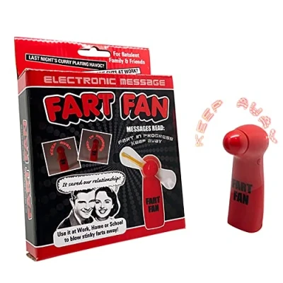Image of Diabolical Gifts DP0834 Fart Hand Held Fan