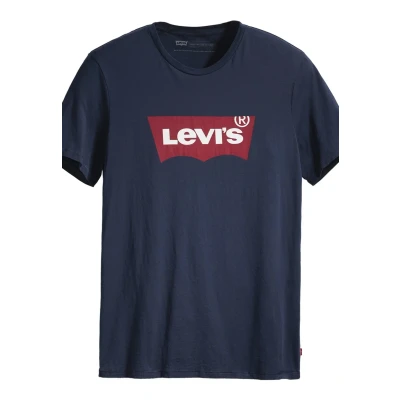Image of Levi&#039;s Print Tshirt, Men&#039;s, Size: XXS, Graphic dress blues