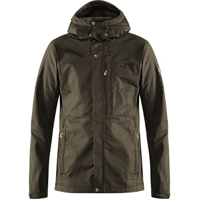Image of Fjallraven 81166 633 Kaipak Jacket M Men&#039;s Dark Olive Size XXXL