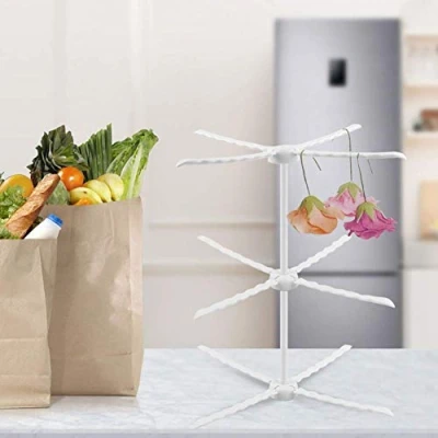 Image of Gum Paste Flower Drying Rack Fondant Air Dry Stand Cake Decorating Tool Detachable Sugarcraft