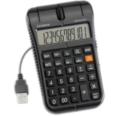Image of Lexibook CU50 USB Optical Black Mouse, Optical, 100 g, black)