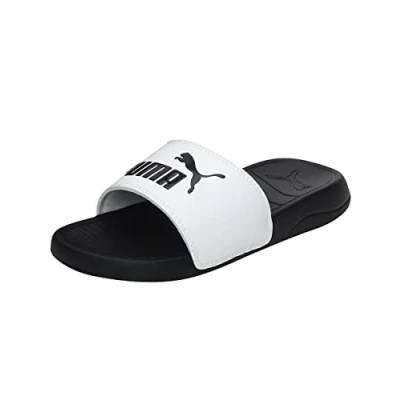 Image of PUMA Unisex Kids Popcat 20 Jr Beach and pool shoes, White, 6 UK
