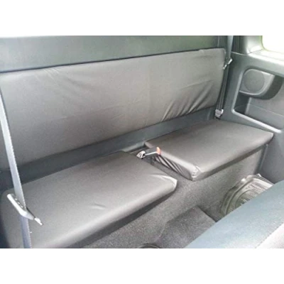 Image of Van Demon Tailored Seat Covers for Toyota Hilux Extra Cab (2005 2016) [Rear Bench] Airbag Compatible, Heavy Duty Work Protection Accessories