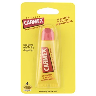Image of Carmex Original Lip Balm Tube 10 g (Pack of 12)