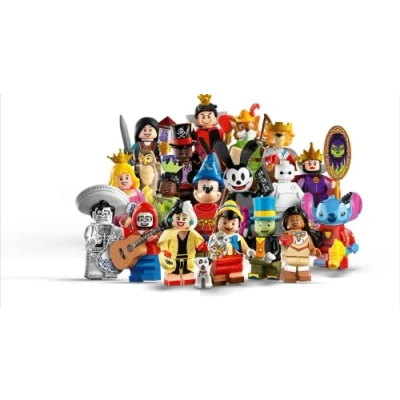 Image of Lego Disney 100th Anniversary Minifigures Series 3 71038 Complete Set of 18 characters (Sealed Packets, Brick keychain included)