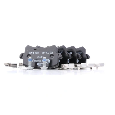 Image of 1K0698451B, 1K0698451E, 1K0698451K, 3C0698451A, 3C0698451C Brake pad set ATE Ceramic 13.0470 2621.2 VOLKSWAGEN: GOLF 6, CC, Passat B7 Saloon