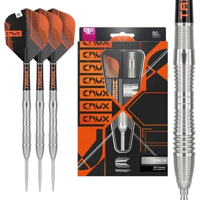 Image of TARGET Darts Crux 03 24G 90% Tungsten Swiss Point Steel Tip Set
