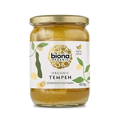 Image of Biona Organic Tempeh,Organic Fermented Whole Soya Beans, 6 x 400g