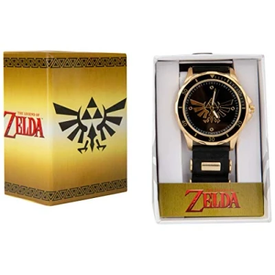 Image of Accutime Zelda Triforce Watch with Rubber Band