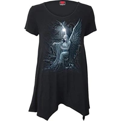 Image of Spiral Ethereal Angel Smock Tunic Casual Top S