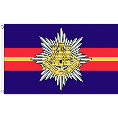Image of Royal Anglian Regiment Flag 5ft x 3ft,Large