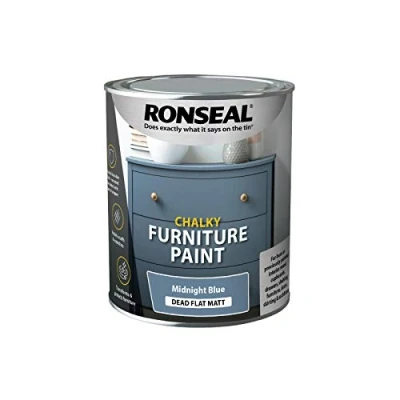 Image of Ronseal Chalky Paint 750ML Midnight Blue