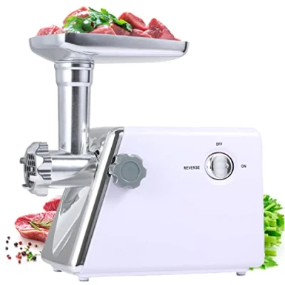 Image of Bone and Meat Grinders 800W Electric Grinder, Stainless Steel Food Mincer, Sausage Stuffer for Home Kitchen Use Powerful &amp; Efficient