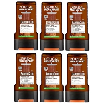 Image of L&#039;Oréal Men Expert Barber Club Body, Hair &amp; Beard Wash