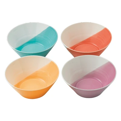 Image of 1815 Bright Colours Noodle Bowls (Set of 4)
