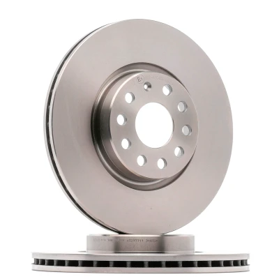 Image of JZW615301H Brake disc VALEO 197242 Front Axle 312mm 25mm 9 Hole Vented VOLKSWAGEN: GOLF 7, 5, 6, AUDI: A3 Sportback, TT Coupe