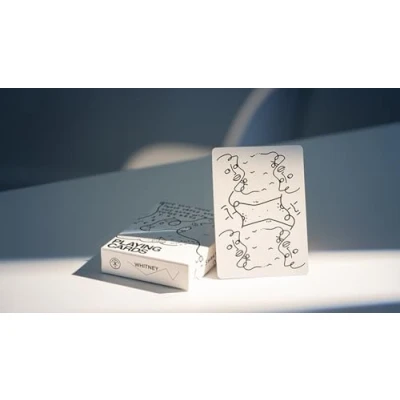 Image of Murphy&#039;s Magic Supplies, Inc. Shantell Martin (White) Playing Cards by theory11, Great Gift For Card Collectors