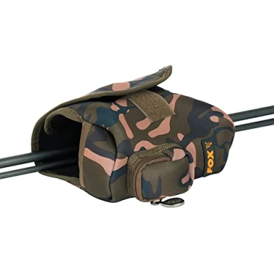 Image of Fox Camo Neoprene Reel Pouch (clu393)