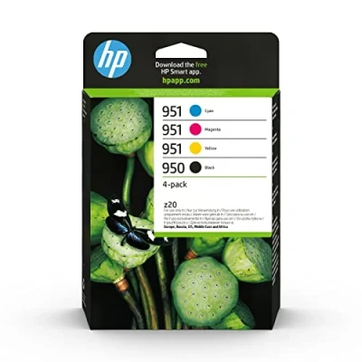 Image of HP 950 Black/951 Cyan/Magenta/Yellow 4 pack Original Ink Cartridges