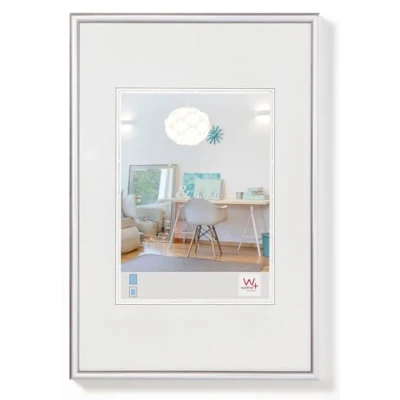 Image of walther Design Picture Frame Silver 60 x 90 cm New Lifestyle Plastic KV090S