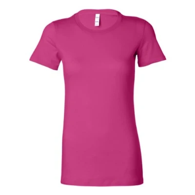 Image of Bella Ladies/Womens The Favourite Tee Short Sleeve T Shirt (M) (Berry)