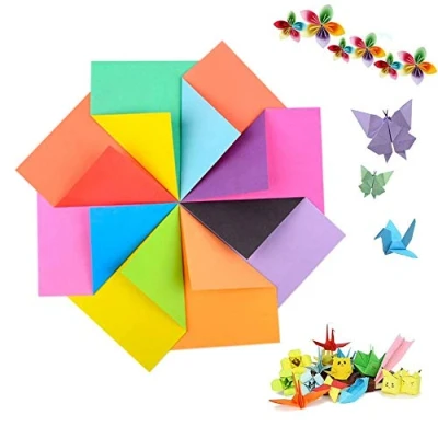 Image of 240 Sheets Origami Paper, Double Sided Two Tone Handmade DIY Folding Paper for Children or Craft 15 x cm