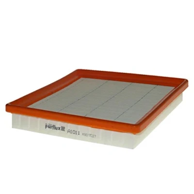 Image of 04E129620A Air Filter PURFLUX A1011 35mm 190mm 200mm Insert VOLKSWAGEN: Golf 7, Polo V Hatchback, 7 Variant, SKODA: Octavia 3 Schrägheck