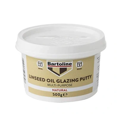 Image of Bartoline Linseed Oil Glazing Putty for Wood and Metal Frames 500g