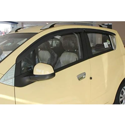 Image of AUTO CLOVER Wind Deflectors Set for Chevrolet Spark 2010 2015 (4 pieces)