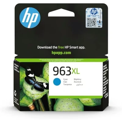 Image of HP 963XL High Yield Cyan Original Ink Cartridge