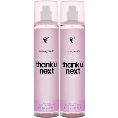 Image of Ariana Grande Thank U Next Ladies Womens Fine Fragrance Body Mist 236ml Value 2 Pack