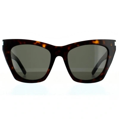 Image of Sunglasses Saint laurent Sl 214 kate col. 006 Woman Cat eye Havana