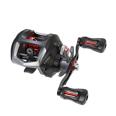 Image of Lixada Spinning Reels, Lightweight Baitcasting Fishing Reel, 12+1 Ball Bearings 6.3:1 Gear Ratio High Speed Reel with Magnetic Brake System for Saltwater Freshwater