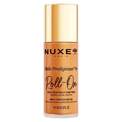 Image of Nuxe Huile Prodigieuse Gold Shimmer Roll On Body Oil 60ml
